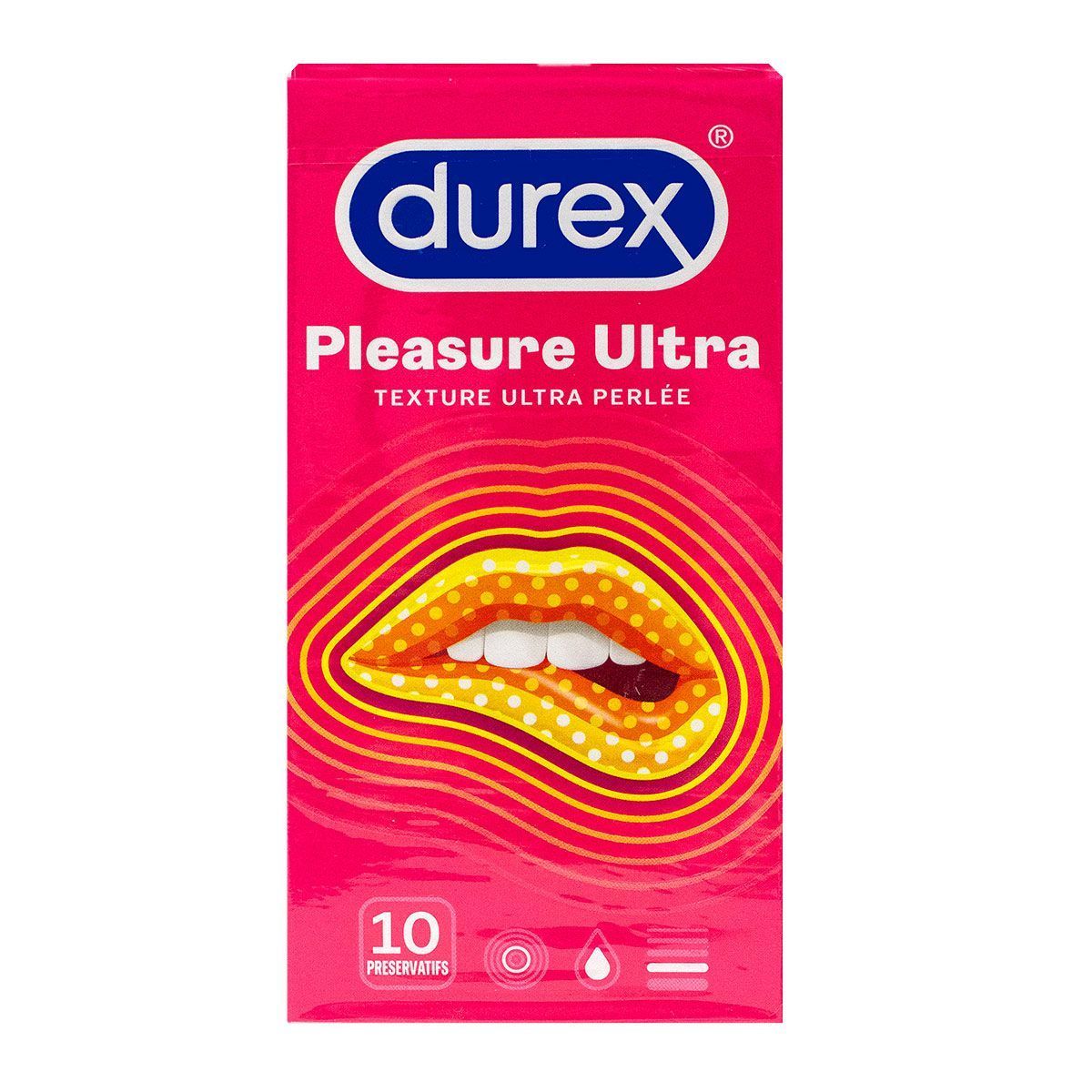Durex - Pleasure Ultra - 10 préservatifs