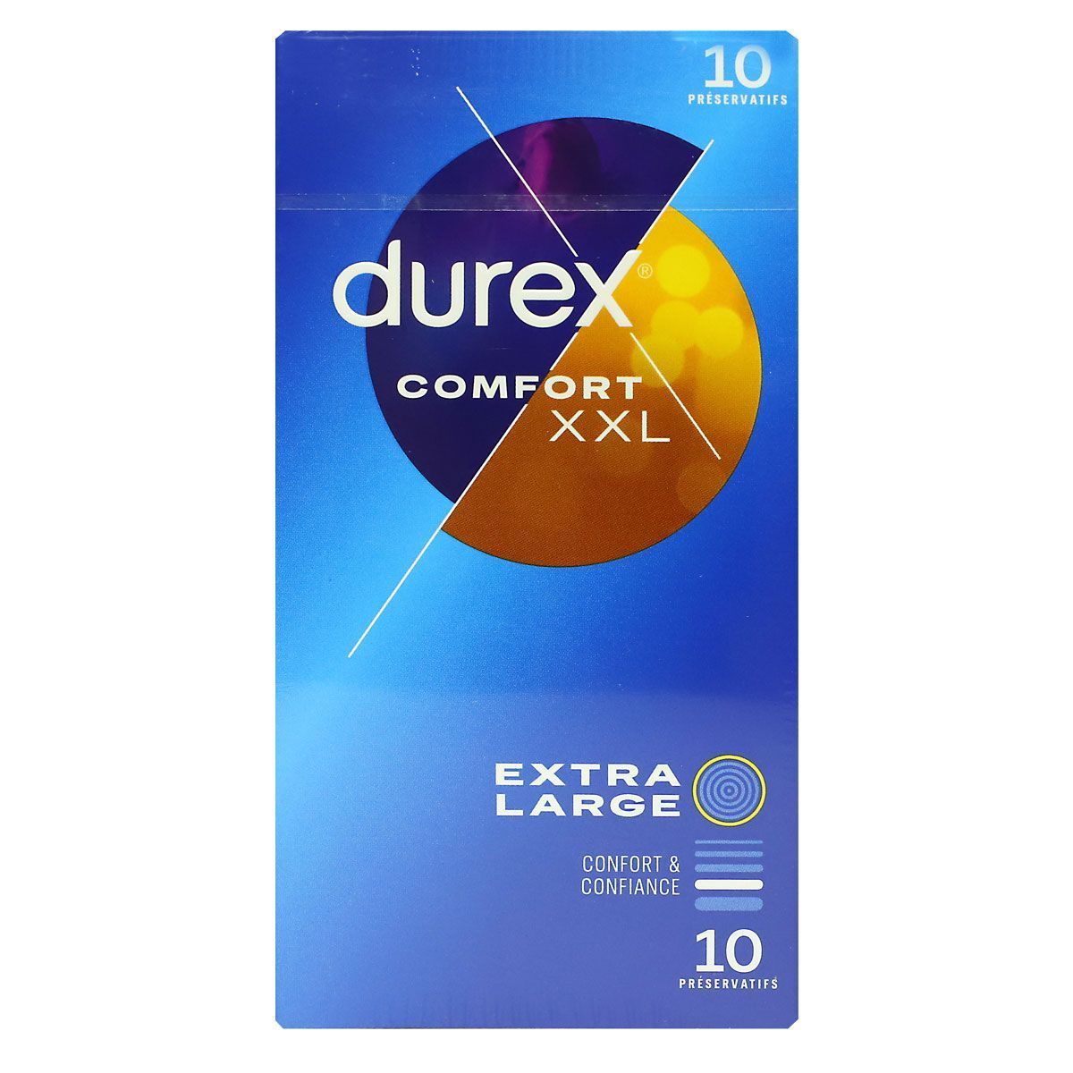 Durex - Comfort XXL - 10 préservatifs