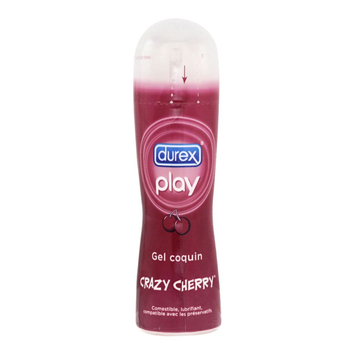 Durex Play - Crazy Cherry - Gel plaisir à la cerise - 50ml