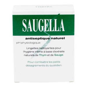 Antiseptique naturel 10 lingettes intimes