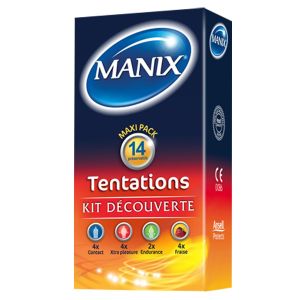 Manix - Tentation Kit découverte - 14 préservatifs
