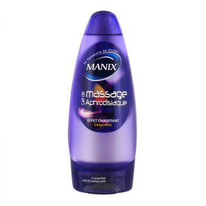 Manix - Gel de massage aphrodisiaque - Gingembre - 200ml