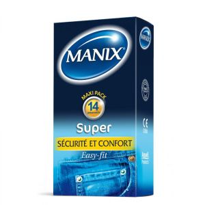 Manix - Super sécurité et confort - 14 préservatifs