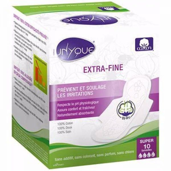 Unyque - Serviette Extra-fine Super - 10 serviettes