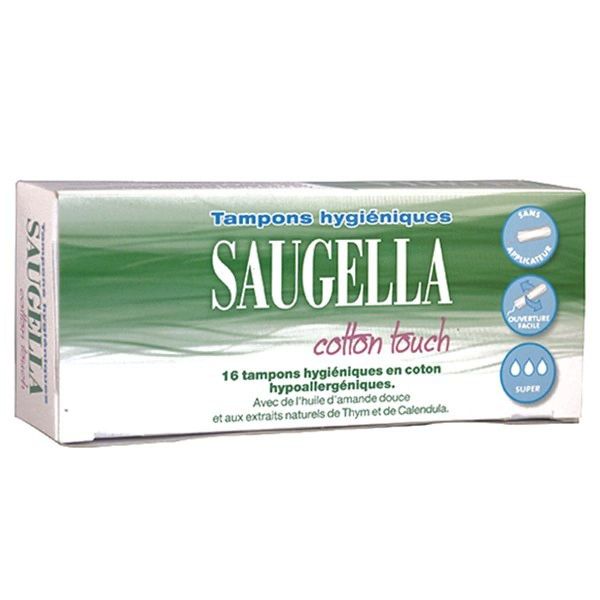 Saugella Cotton Touch Tampons Hygiéniques Normal 16 Pièces