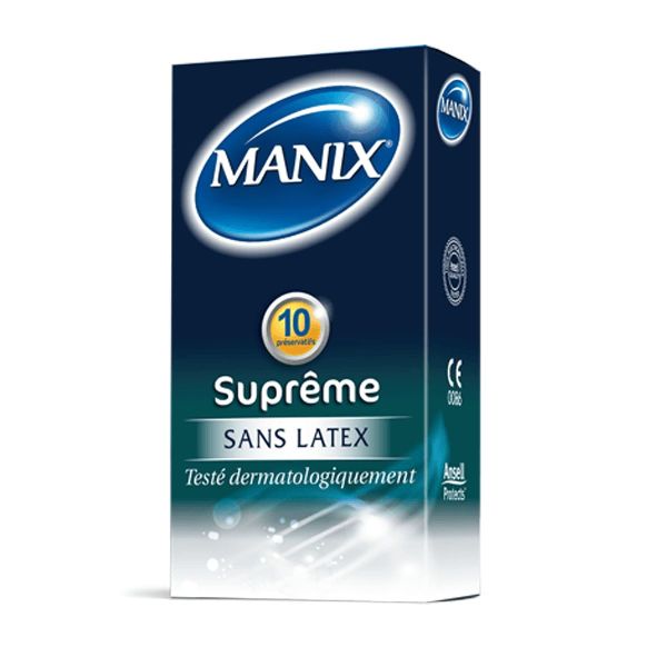 Manix - Suprême Sans latex - 10 préservatifs