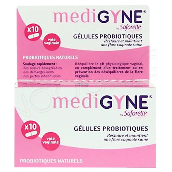 [NRF] Medigyne 10 gélules vaginales