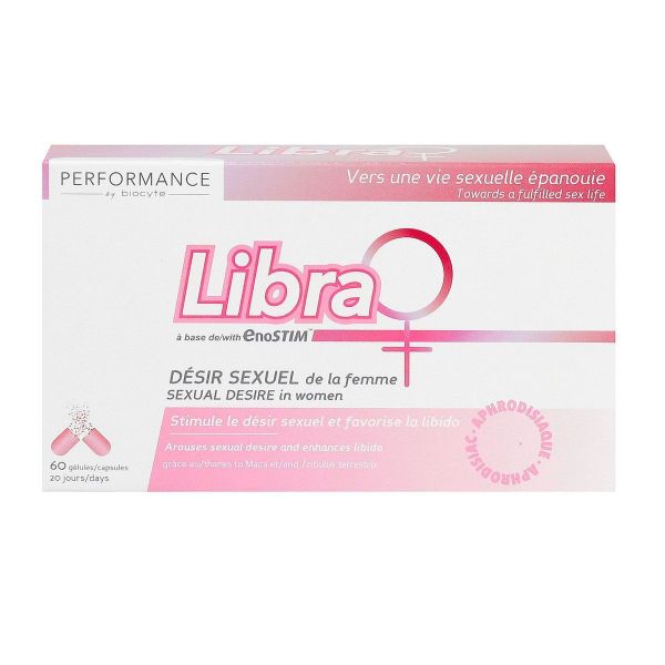 Désir sexuel de la femme 60 gélules